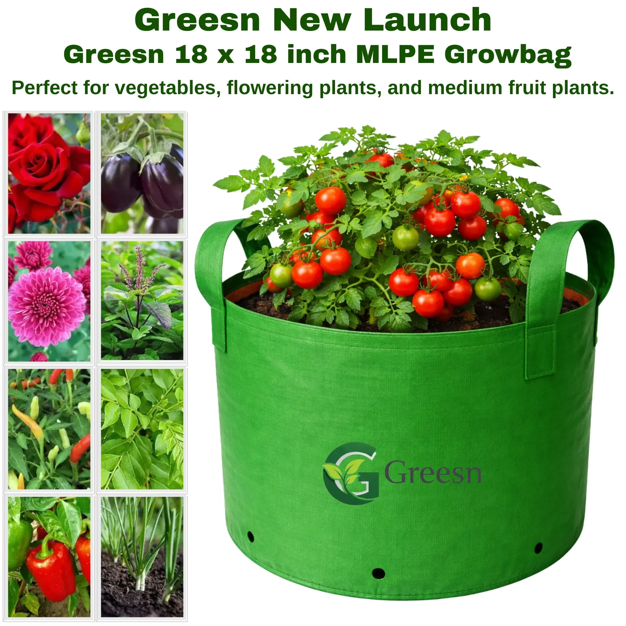 Handle18x18 MLPE Growbags